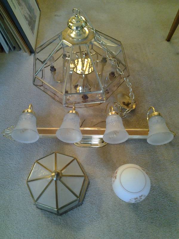 4-Assorted Light Fixtures