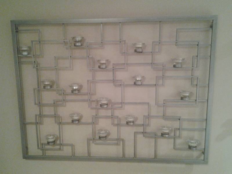Decorative Candle Wall Display 35x48