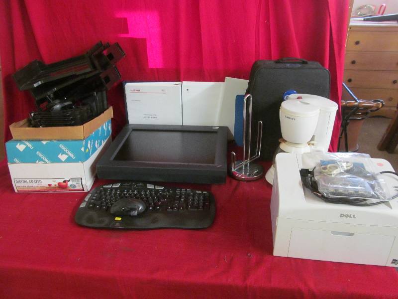 large lot of office supplies