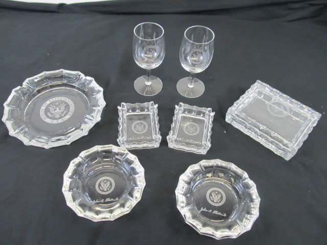 lot 12 image: Rare Set of Orig House Of Representatives Crystal