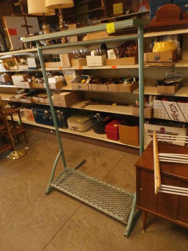 heavy duty home made garment rack
