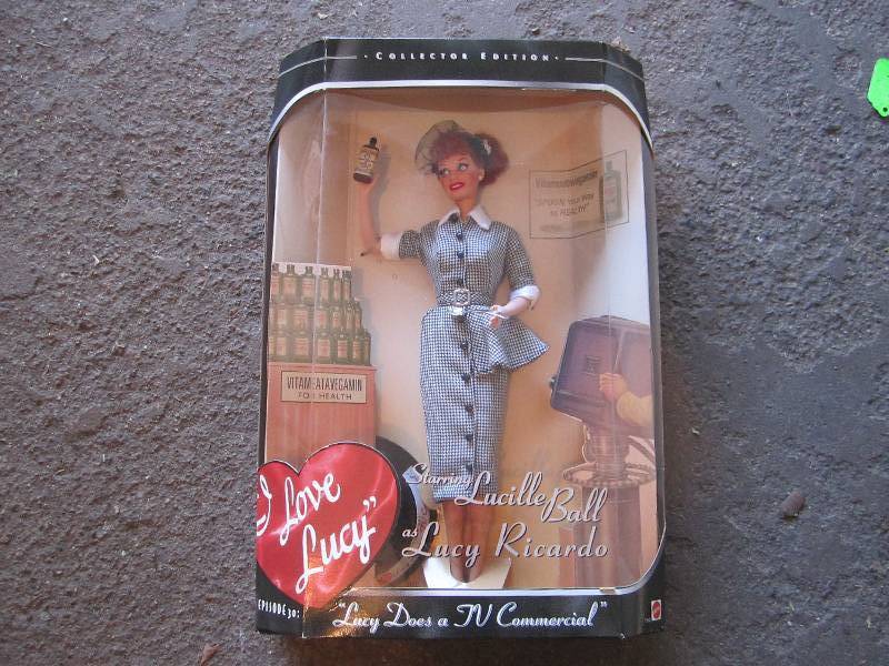 lot 22 image: I Love Lucy doll...