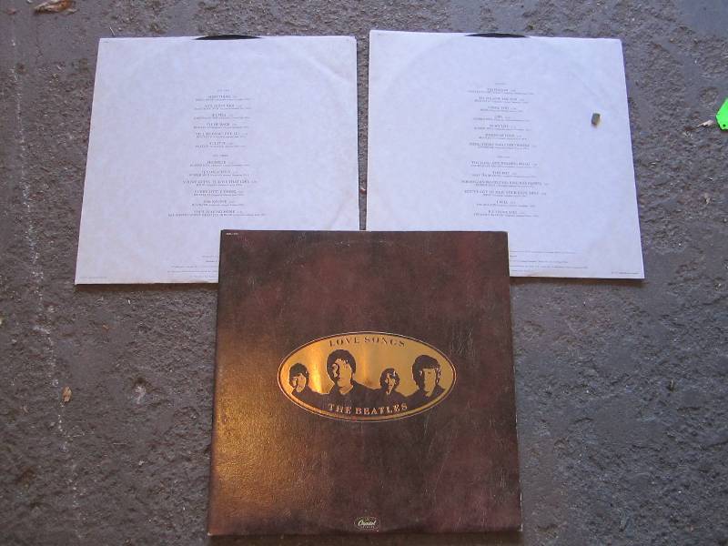 lot 35 image: The Beatles love songs on vinyl...