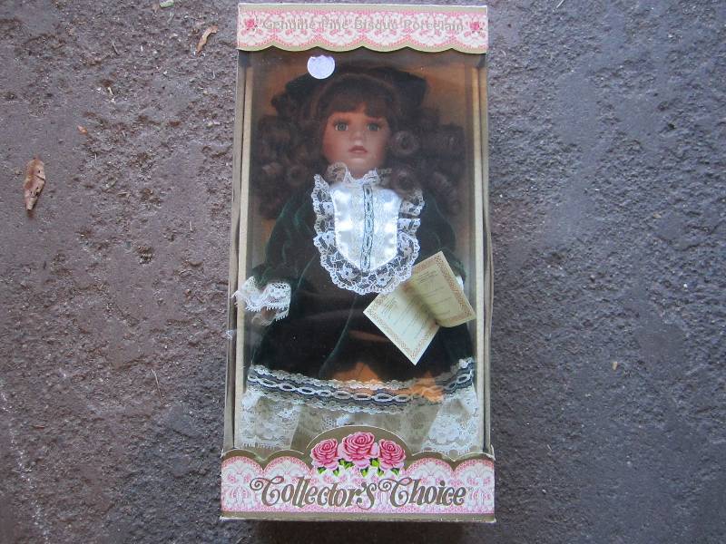 lot 38 image: Bisque Porcelain doll...