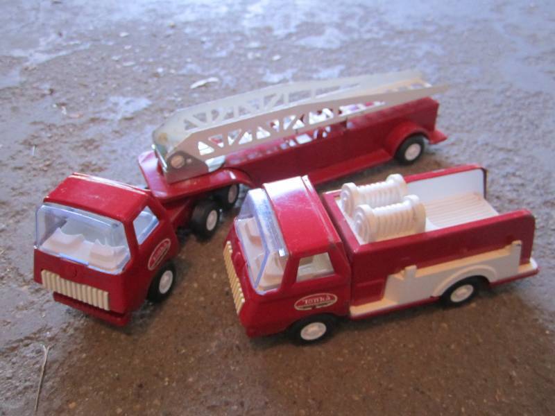 vintage tonka fire truck