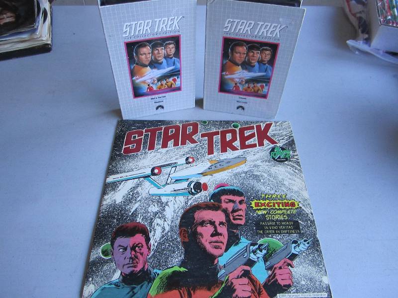 lot 51 image: Star Trek album and movies...