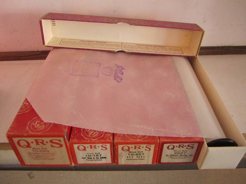 lot 63 image: Lot of player piano music...