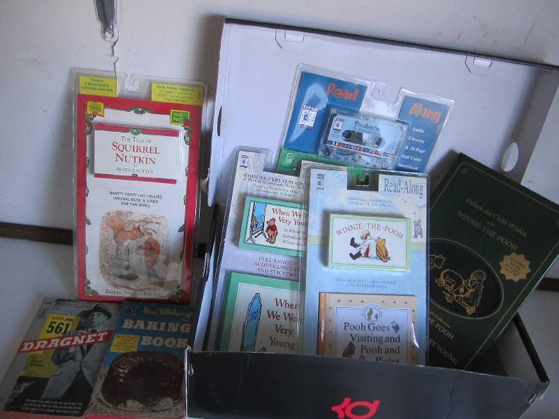 lot 65 image: Winnie The Pooh and vintage books...
