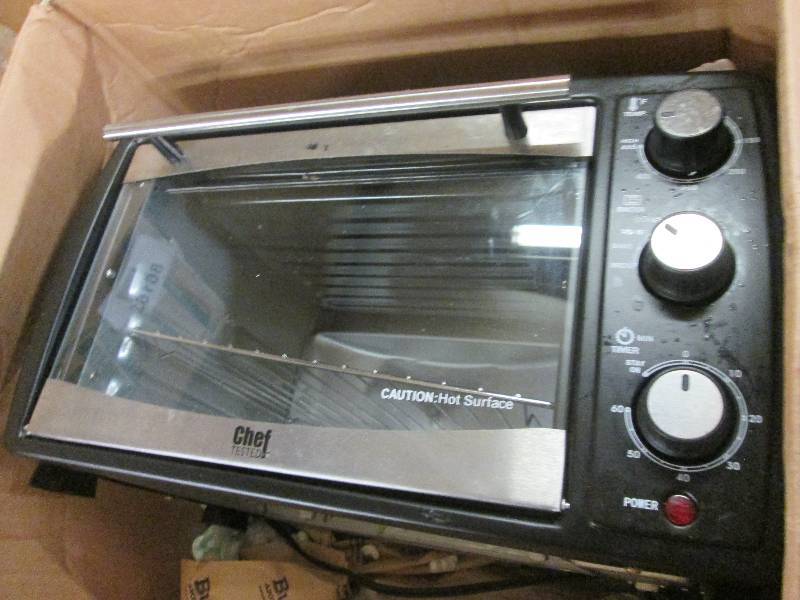 Chef Tested Toaster Oven open box, ...