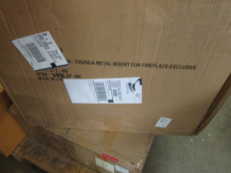 Metal Insert for Fireplace open box...