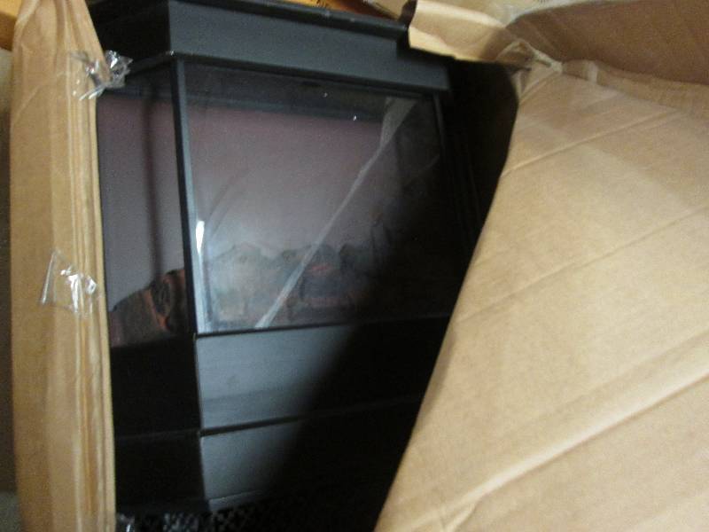 Electric Fireplace open box, slight...