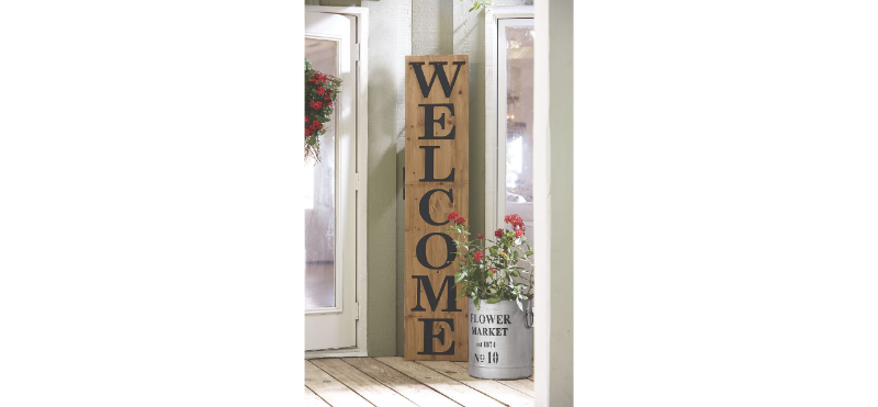 Welcome Sign open box Retail $149.9...