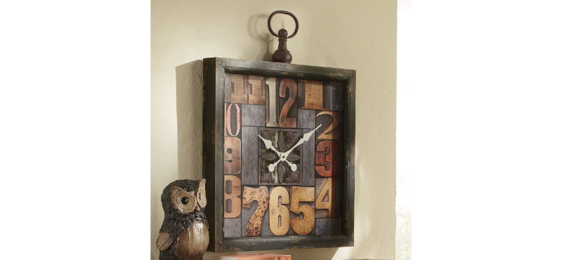 Color by Number Wall Clock open box...
