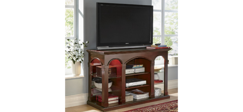 Curio TV Stand open box Retail $259...