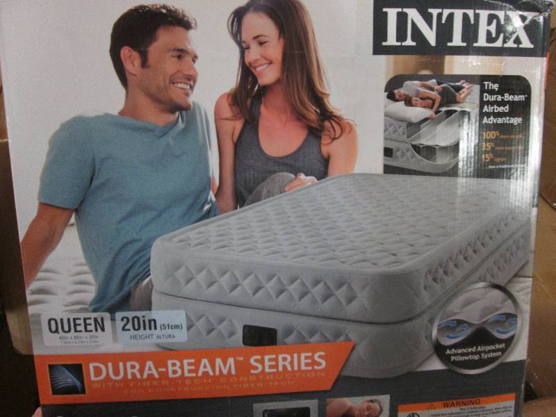 Intex Queen 22 DuraBeam High Rise ...