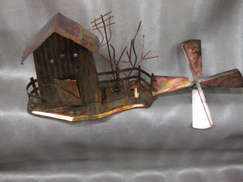 Copper Windmill - needs repair...