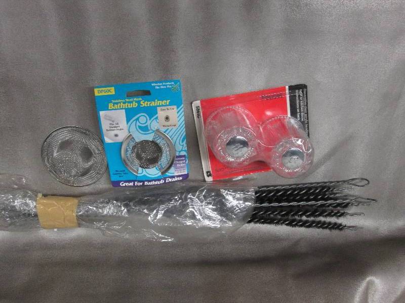Faucet handles, Tub Strainers, Long...