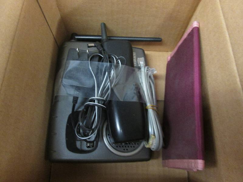 Uniden Telephone, Velcro wallet...