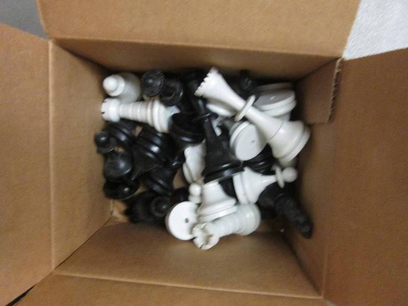 4 Boxes of Chess Pieces...