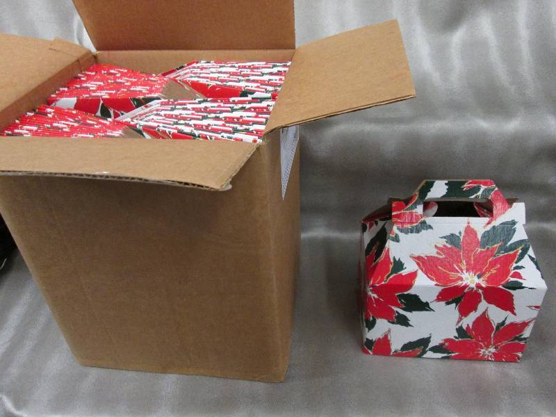 Case of 100 Gable Holiday Boxes...