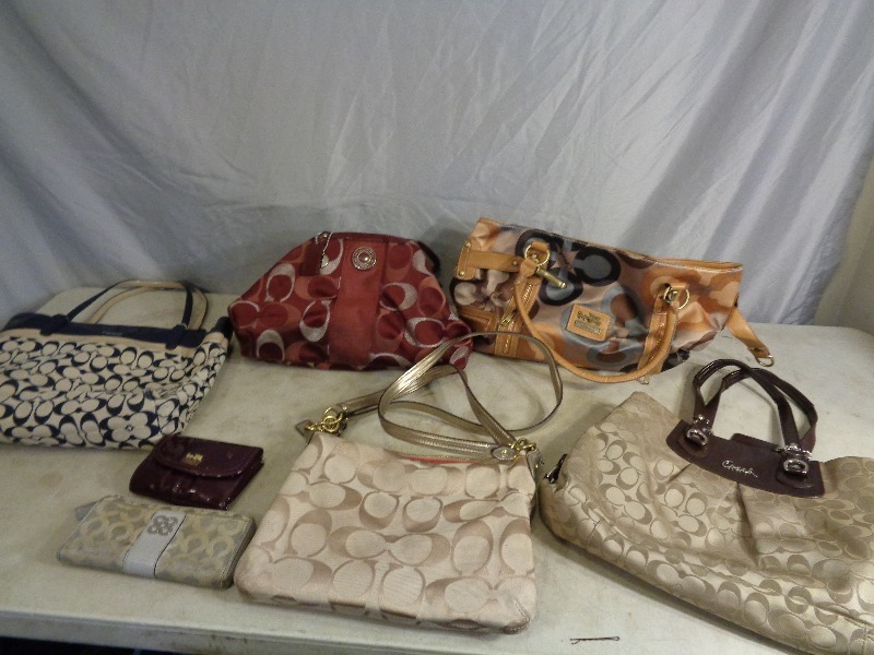 lot 141 image: Coach Purses and Wallets