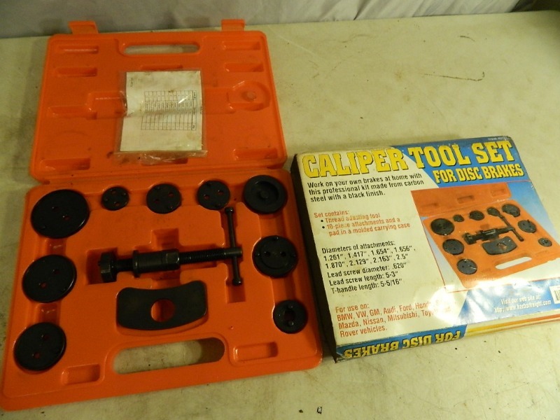 lot 94 image: Brake Caliper Toolset in Case