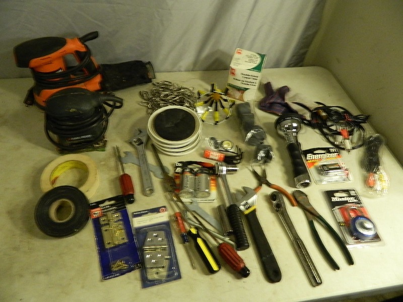 lot 95 image: Sanders, Hand Tools, and More