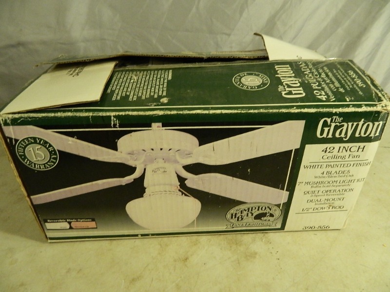 lot 100 image: 42 Ceiling Fan