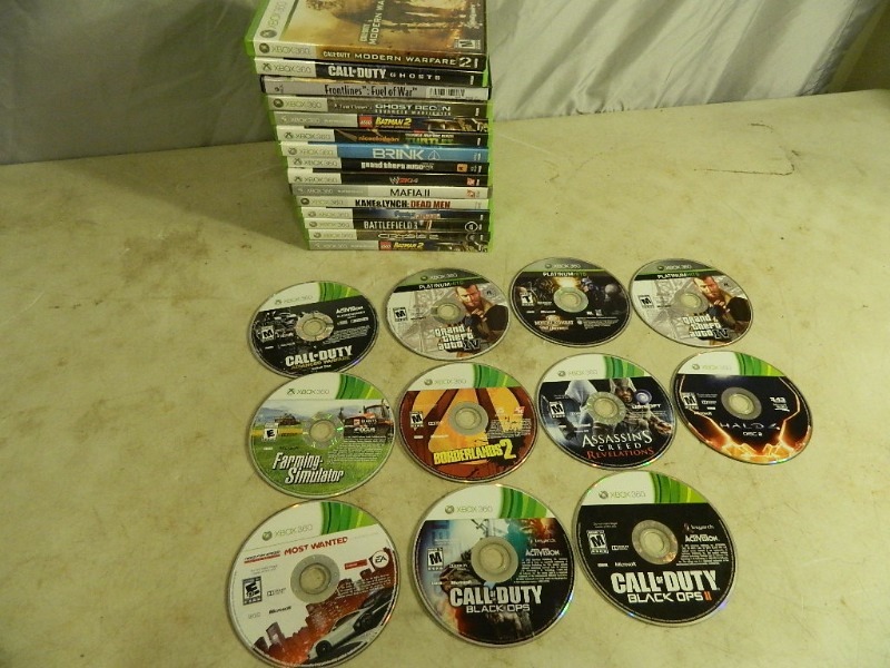 lot 118 image: Xbox 360 Games
