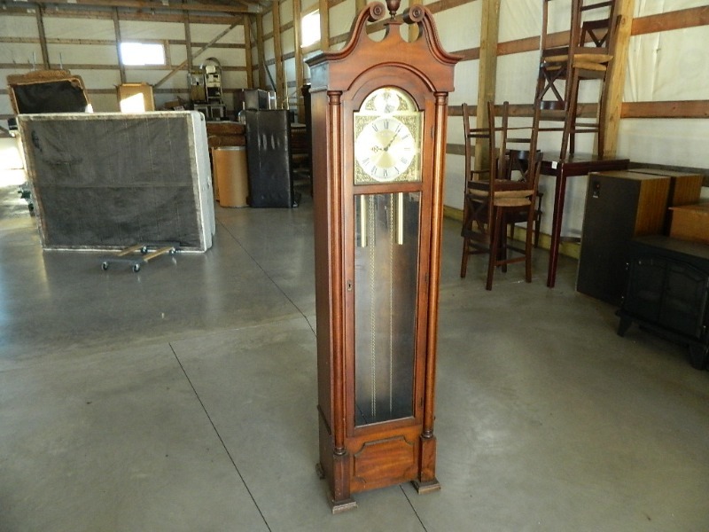 lot 184 image: Howard Miller Grandfather Clock