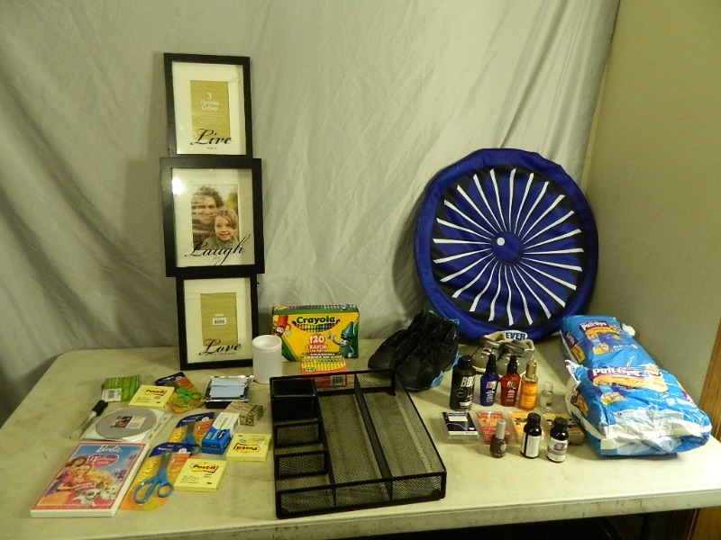 lot 205 image: Personal Products, Air Jordan Shoes, Decor, and More