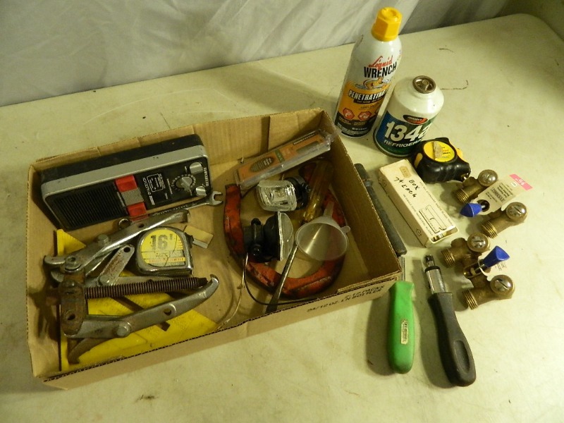 lot 35 image: Assorted Tools and Shop Supplies