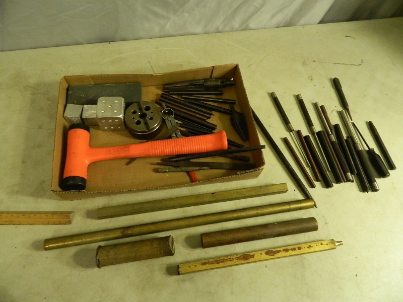 lot 39 image: Transfer Punches, Bar Stock, and More