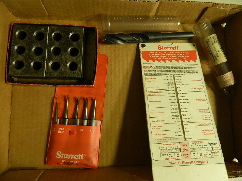 lot 41 image: Machinist Tools, Punches, Etc