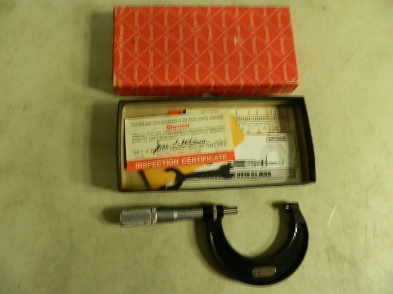 lot 42 image: Starrett 1-2 Inch Micrometer
