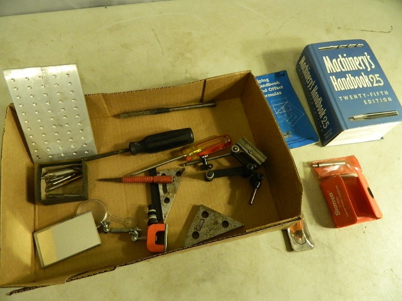 lot 45 image: Machinst Tools, Center Finders, Etc