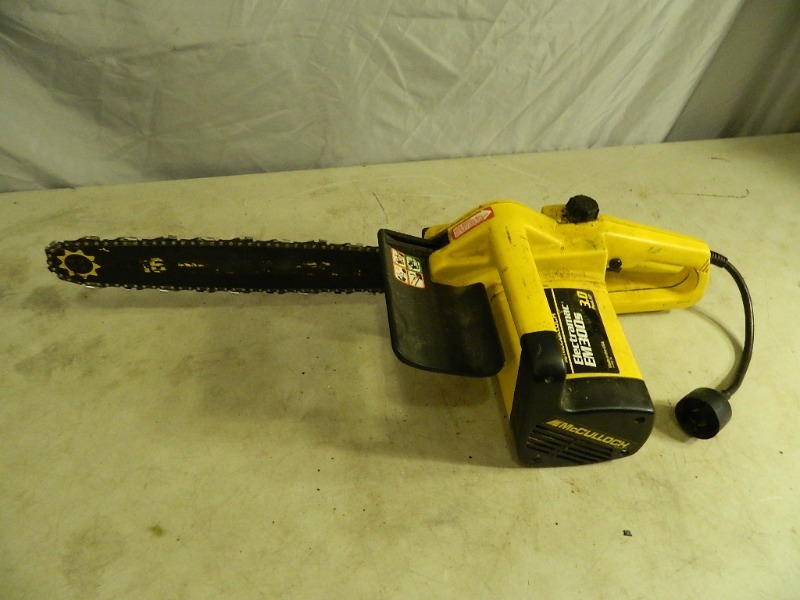 McCulloch Electric Chainsaw | Tools, Machinist Tools, Furniture, TV's