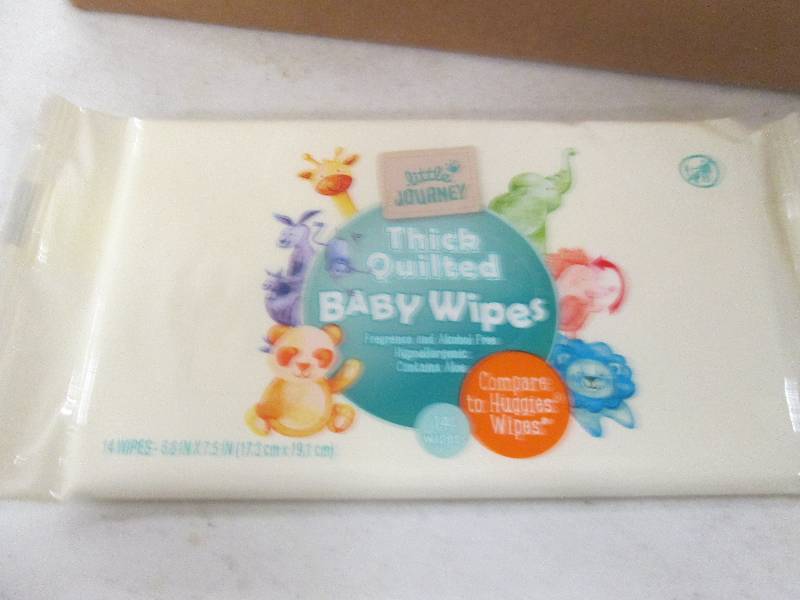 27 little journey baby wipe package...