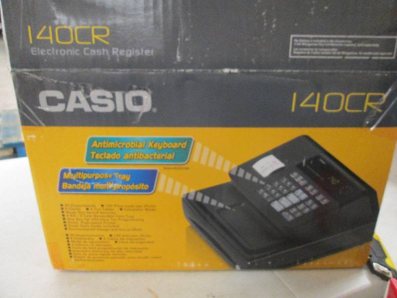 casio 140cr electronic cash regista...