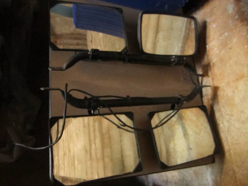 lot 49 image: 2 pairs of truck mirrors...