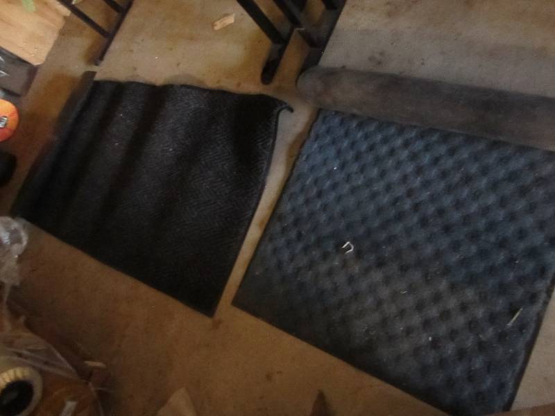 lot 59 image: 2 Floor mats, one looks new...