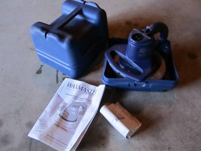 lot 20 image: Waxmaster orbital polisher...