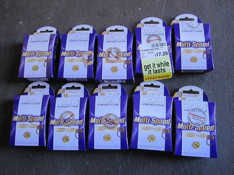 lot 222 image: 10 Packs of Trojan multi speed vibr...
