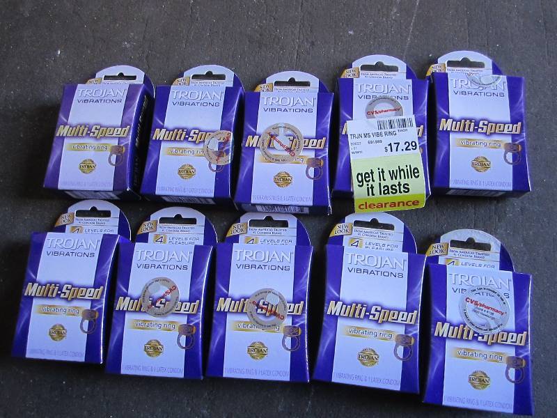 lot 226 image: 10 Packs of Trojan multi speed vibr...