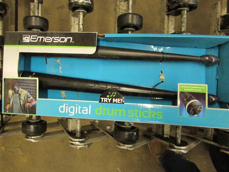 lot 131 image: Emerson digital drum sticks...