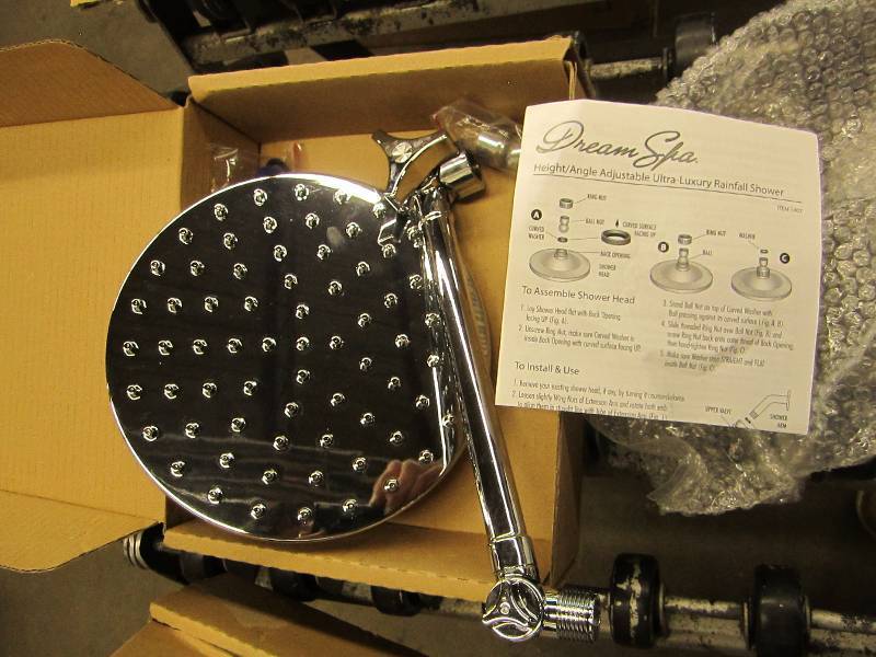 lot 133 image: Dream Spa shower head...