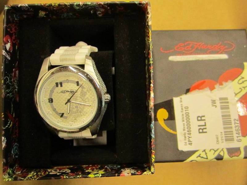 lot 148 image: Ed hardy watch...