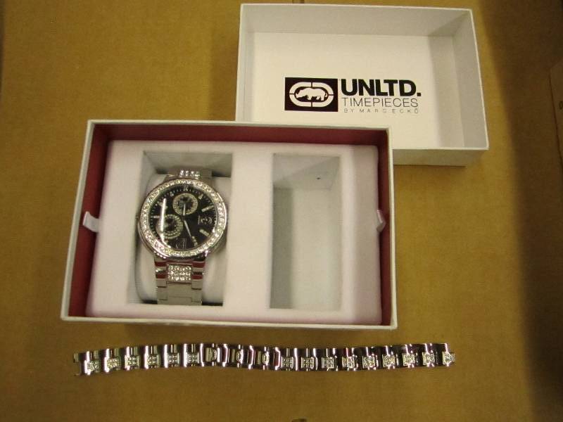 lot 150 image: Ecko watch and bracelet...