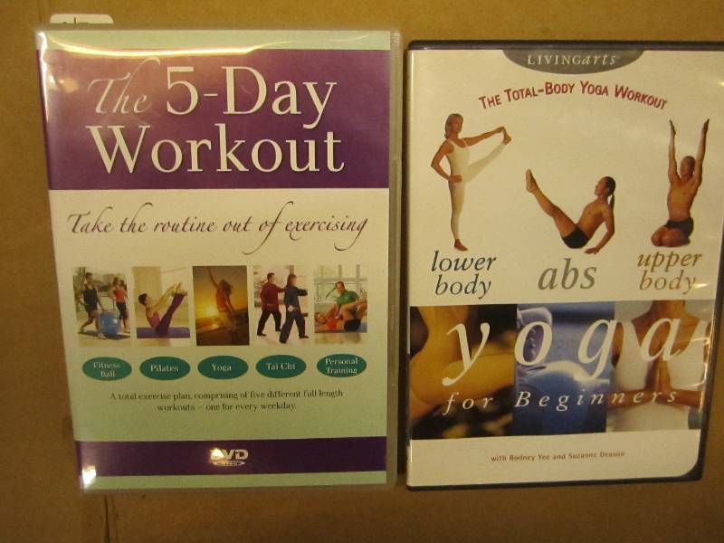 lot 153 image: Workout videos...