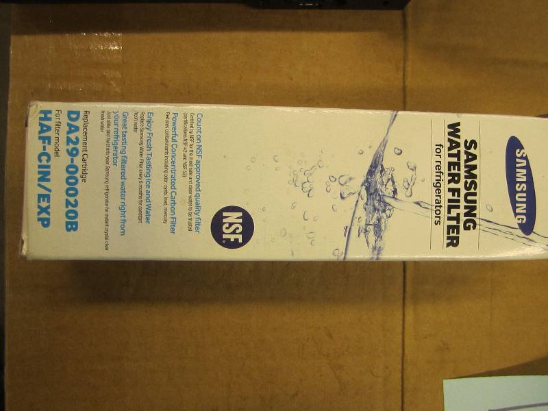 lot 158 image: Refrigerator water filter...